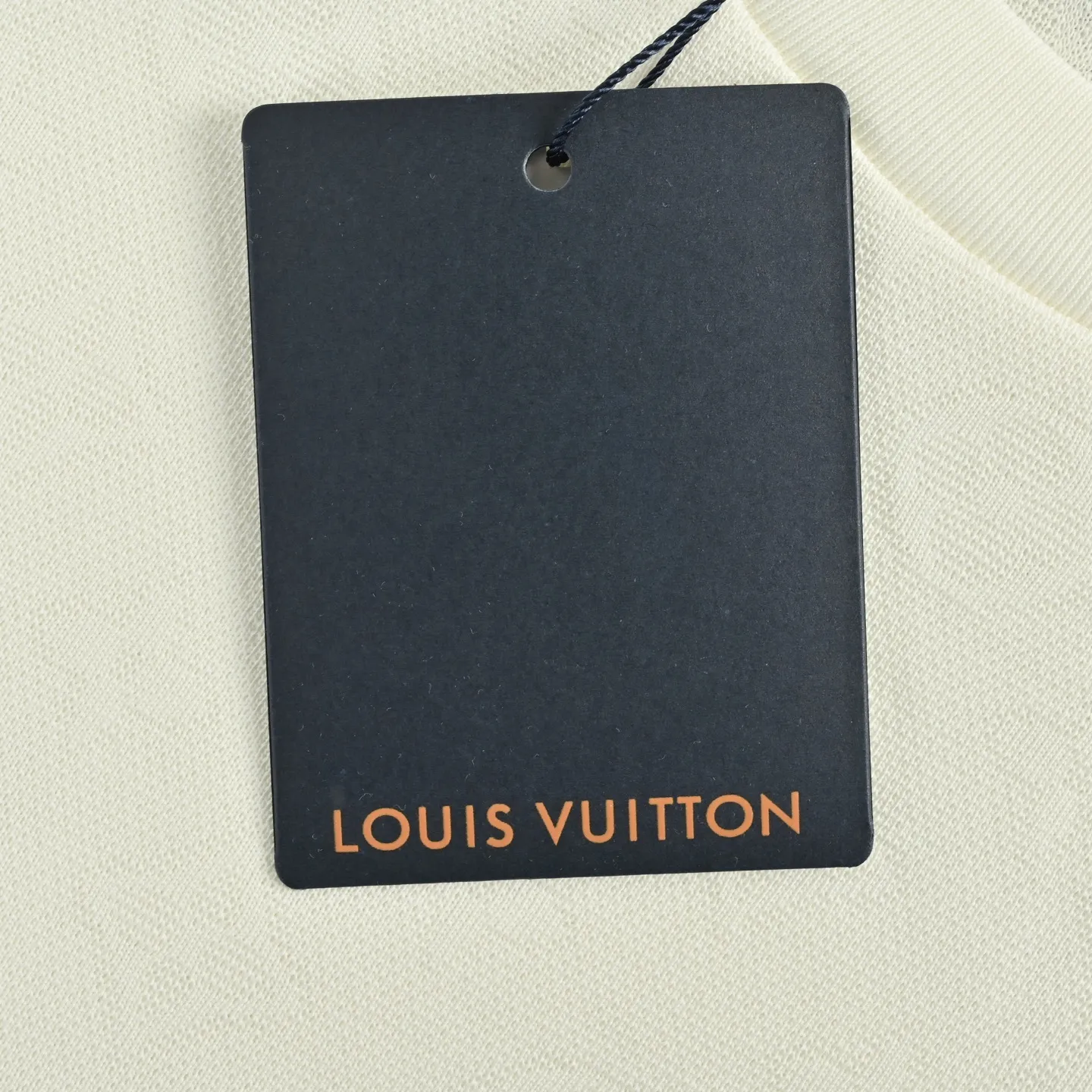 Louis Vuitton/Louis Vuitton jacquard textured piqué cotton short sleeves